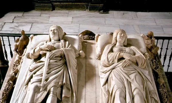 sepulcro de Juana la Loca y Felipe el Hermoso